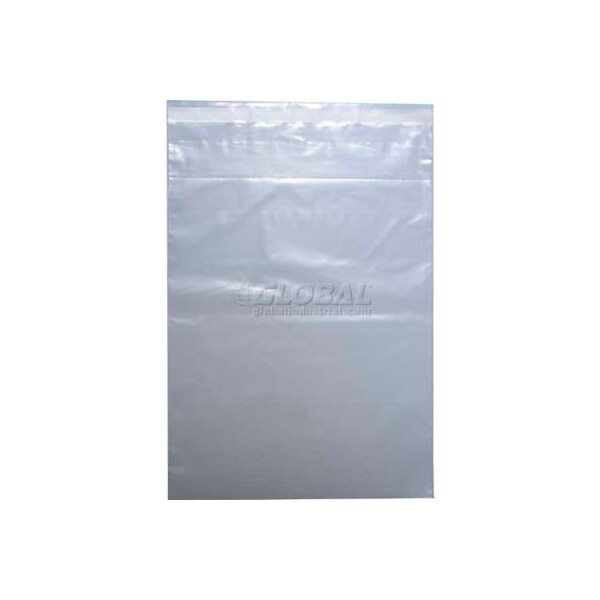 Lk Packaging Crash Cart/Drug Tray Security Bags, 20inW x 29inL, 2 Mil, Clear, 500/Pack TE20F2029D - main